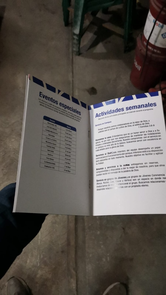 Cuadernillo 30 pag 1/2 carta intercalado, refilado y grapado.
