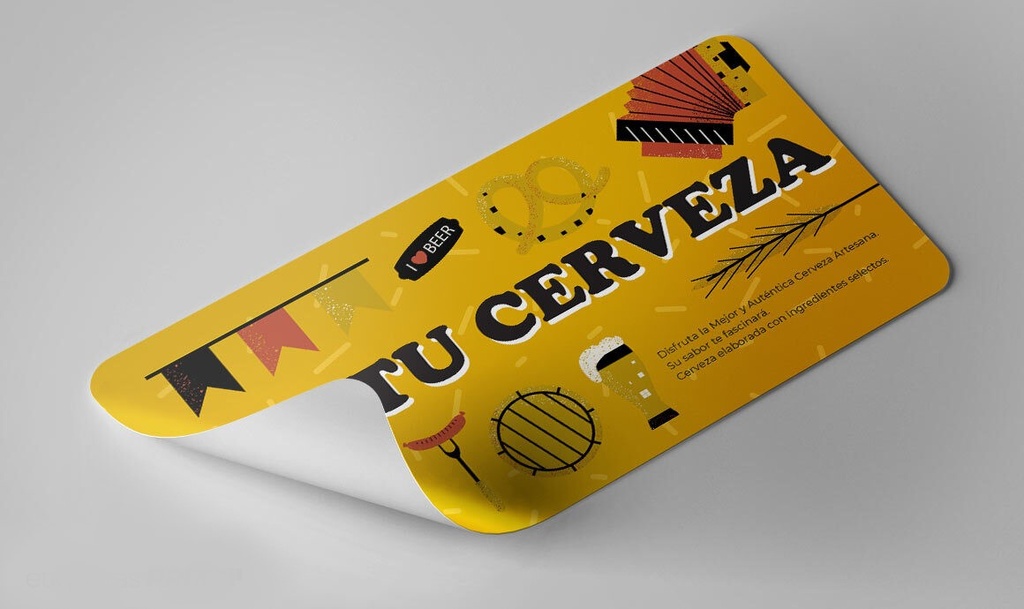 Etiquetas Adhesivas Profesionales 21x15cm: Eleva tu Marca, Simplifica tu Empaque. (Adhesivo, Laminado Brillante)