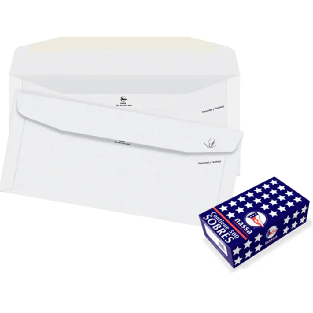 Sobre Boston para Nomina y Diezmo 90g | Seguridad y Profesionalismo | ModeloHA0074 