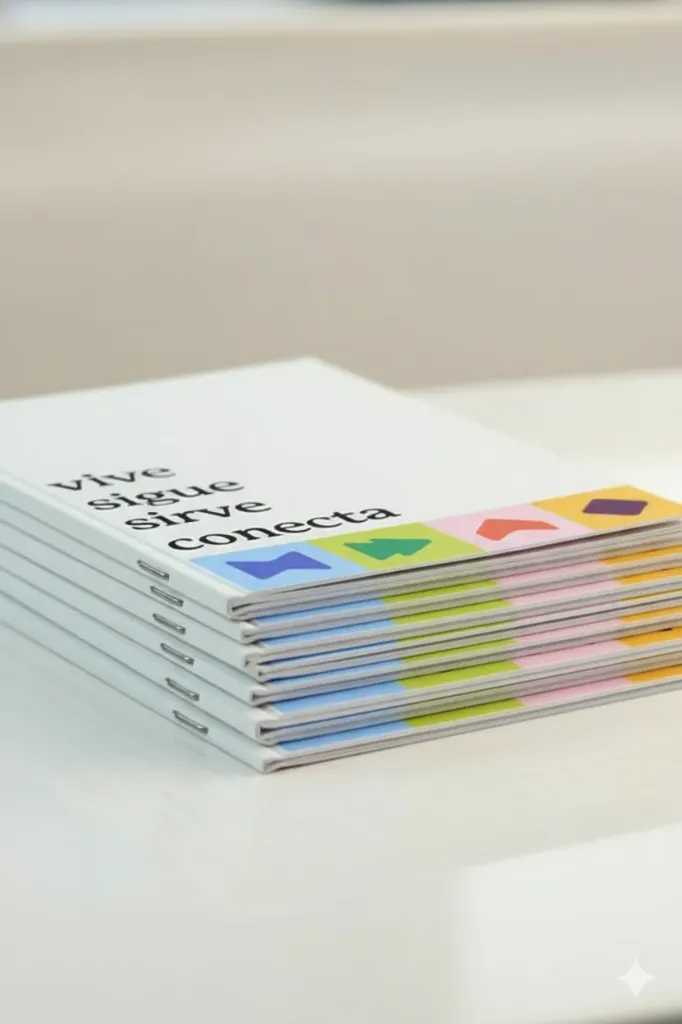 Cuadernillo Profesional Media Carta: Tu Marca en Alta Definición (34 Páginas)