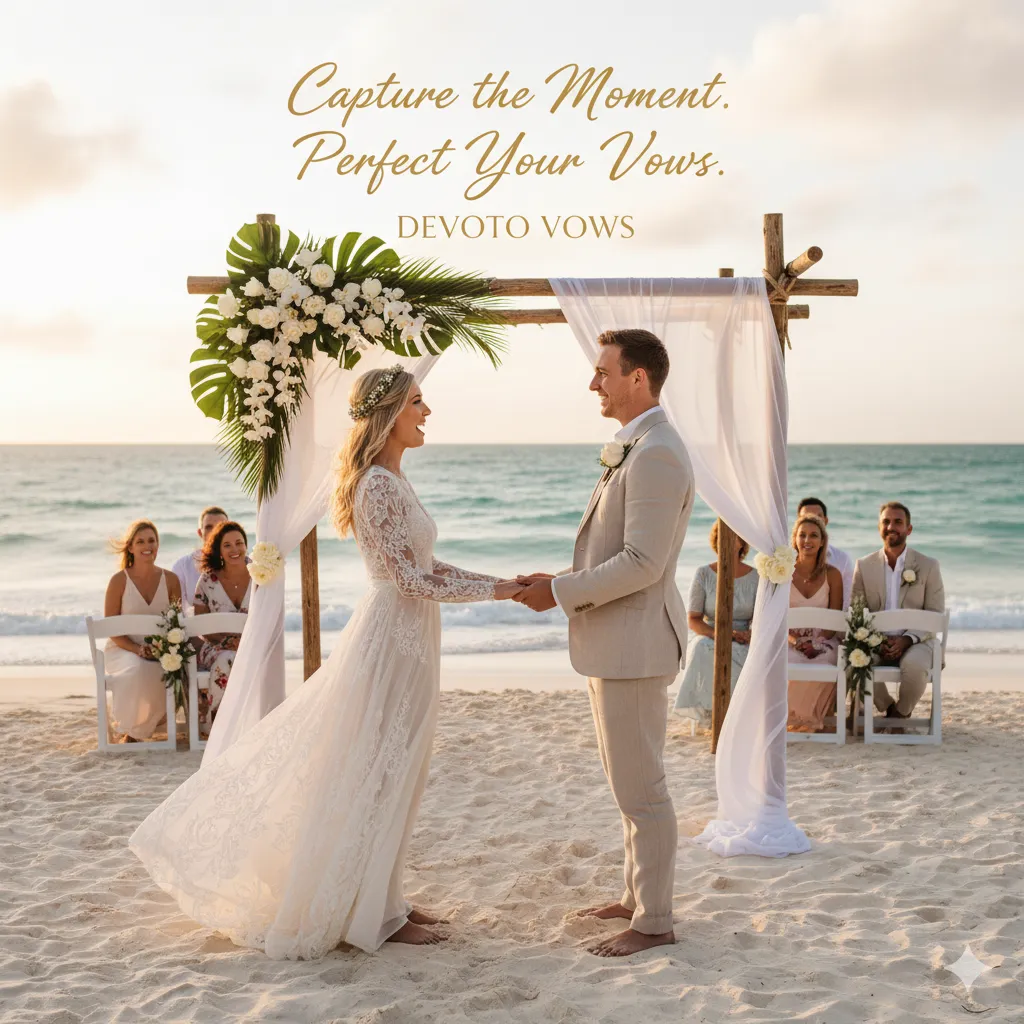 AI Wedding Vows -Votos Matrimoniales IA (Groom, Romantic)