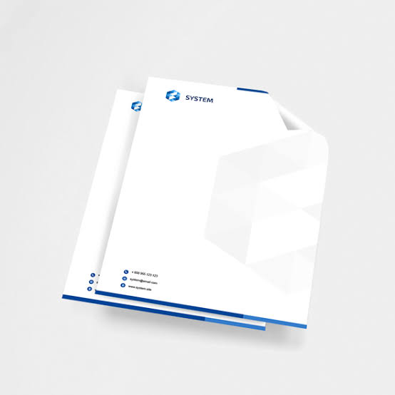 500 hojas membretadas 2 tintas opalina